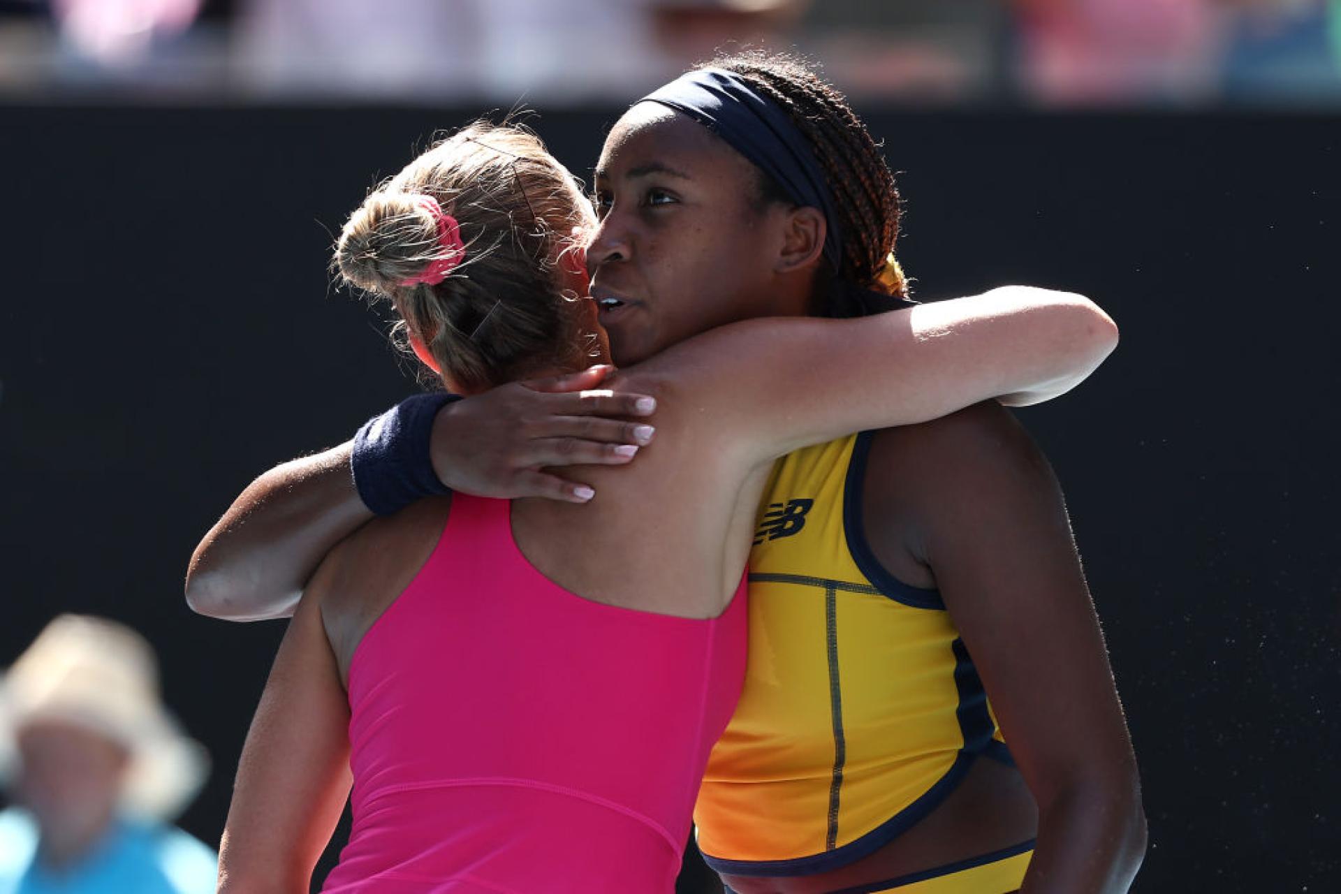 Coco Gauff and Marta Kostyuk