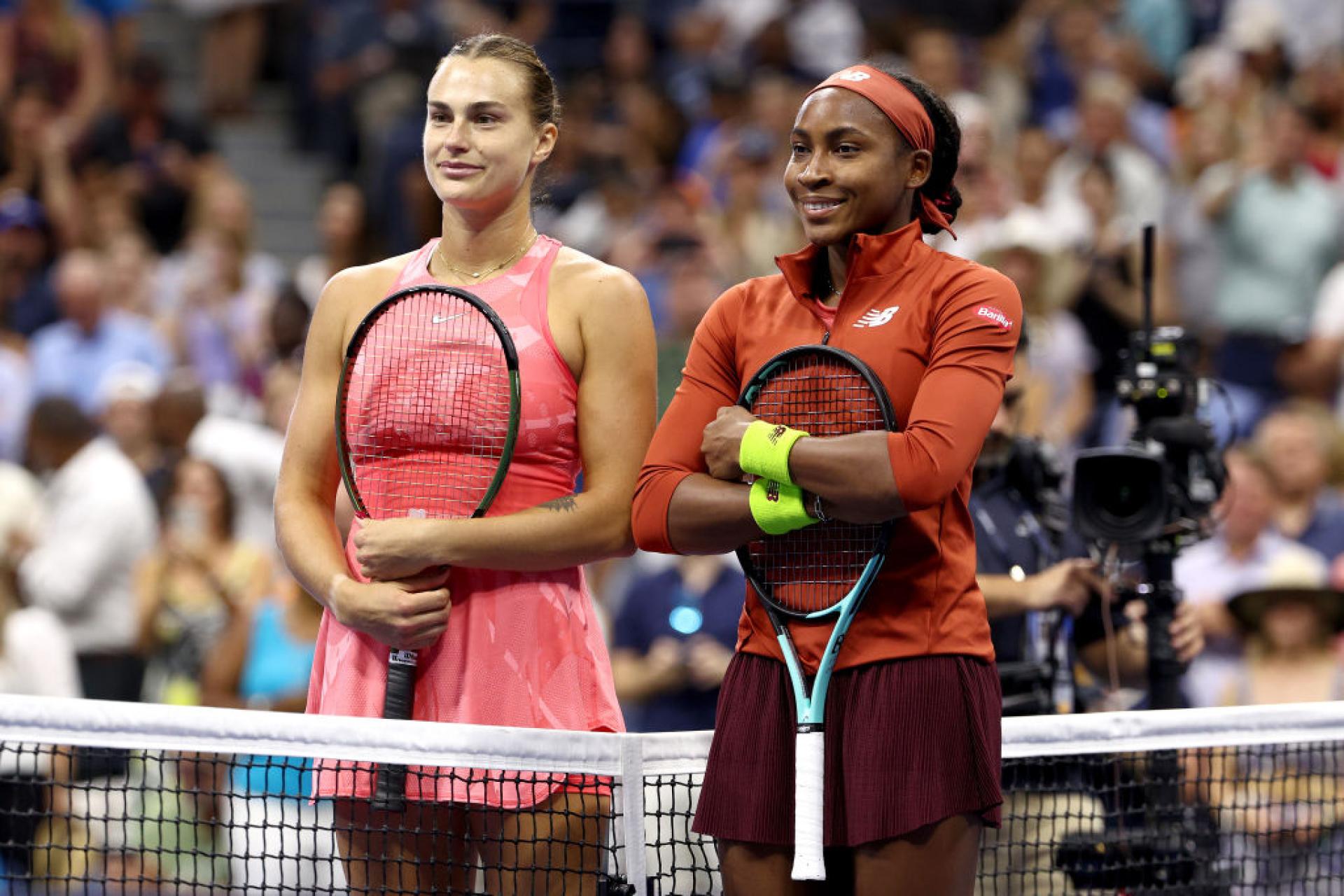 Coco Gauff and Aryna Sabalenka