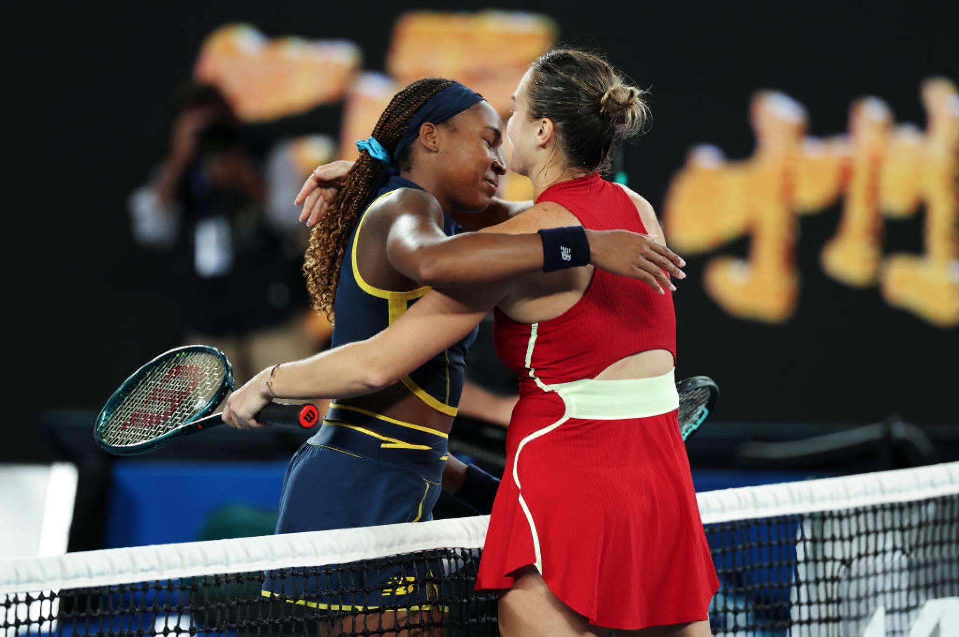 Aryna Sabalenka and Coco Gauff