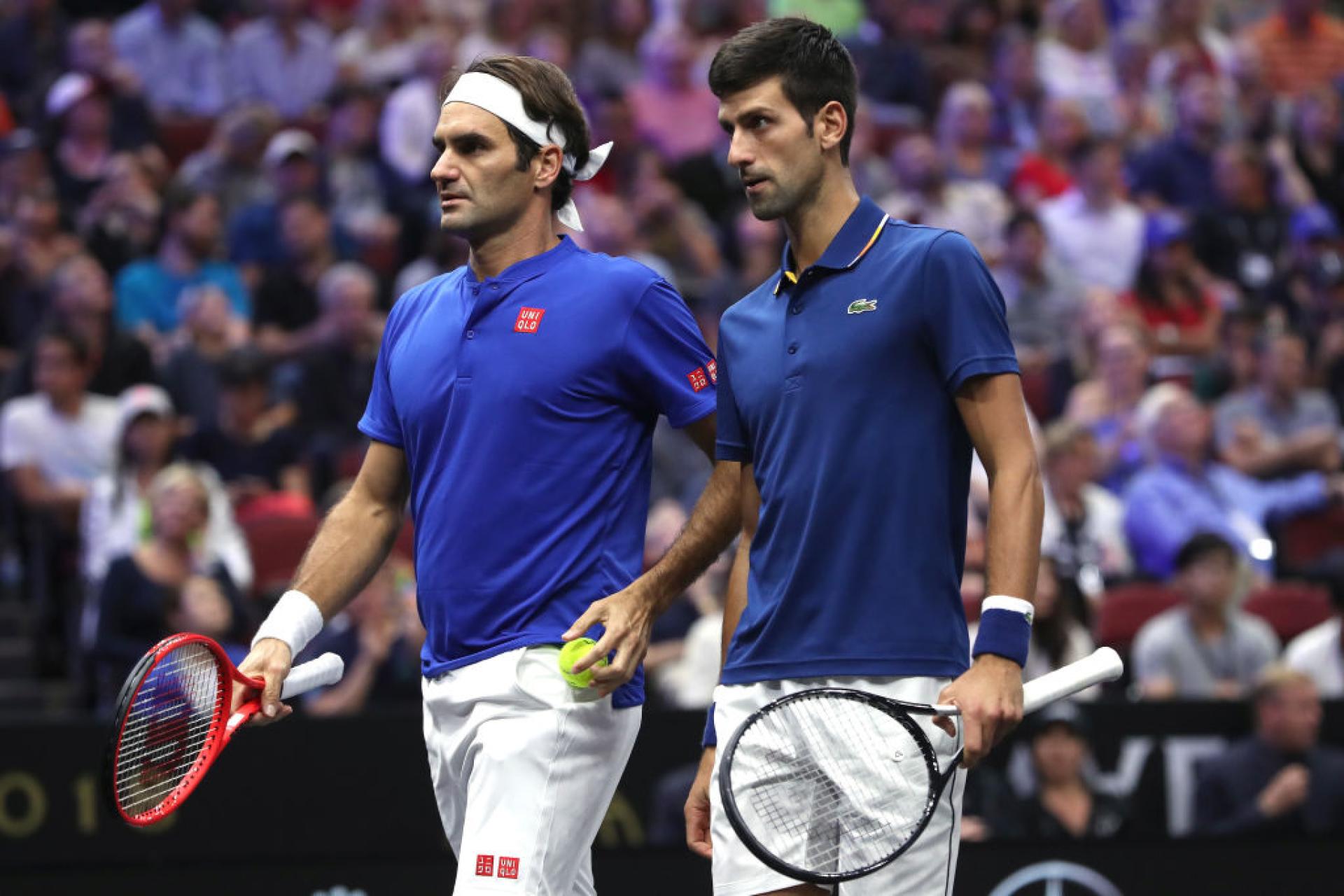 Federer and Djokovic