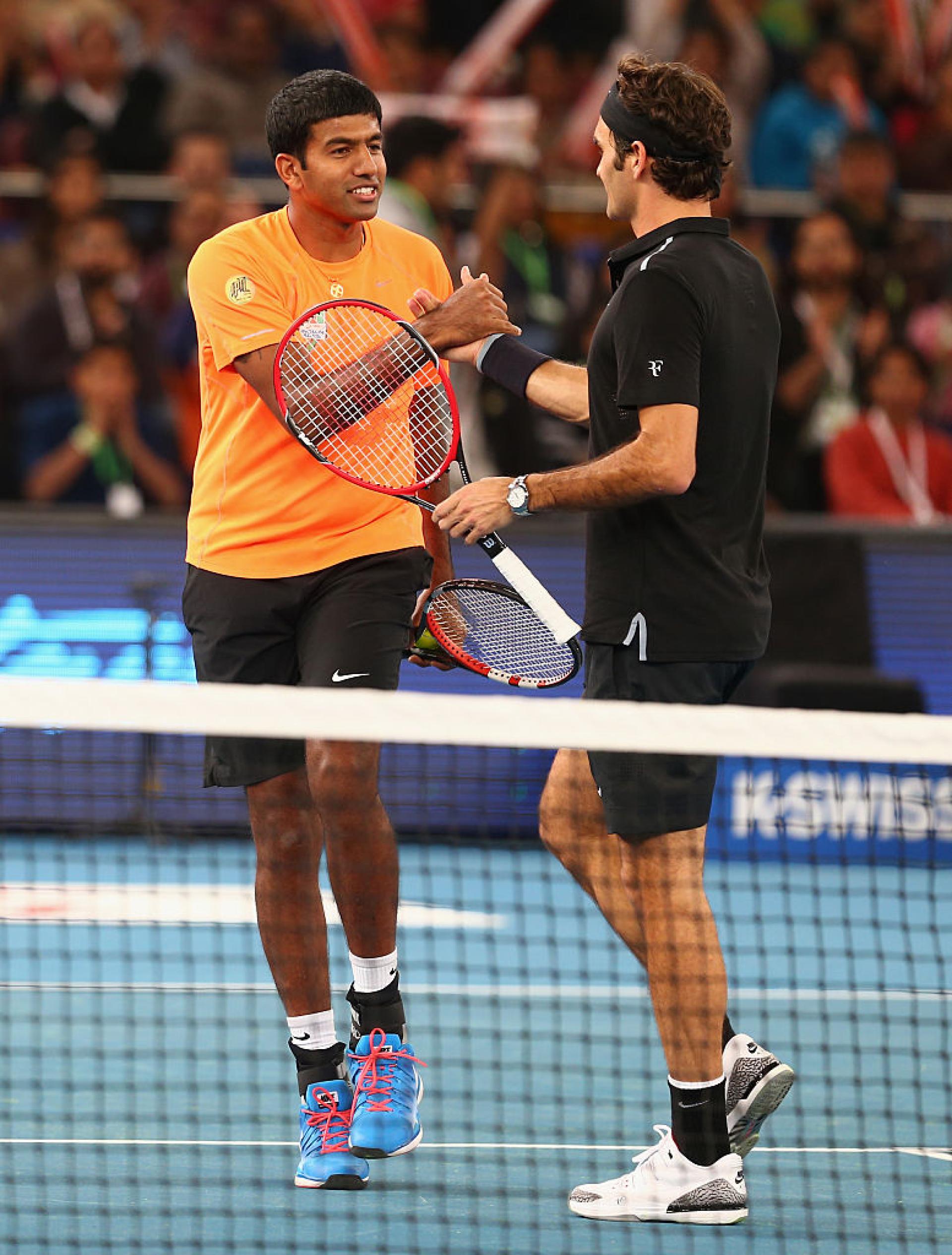 Rohan Bopanna and Clive Brunskill