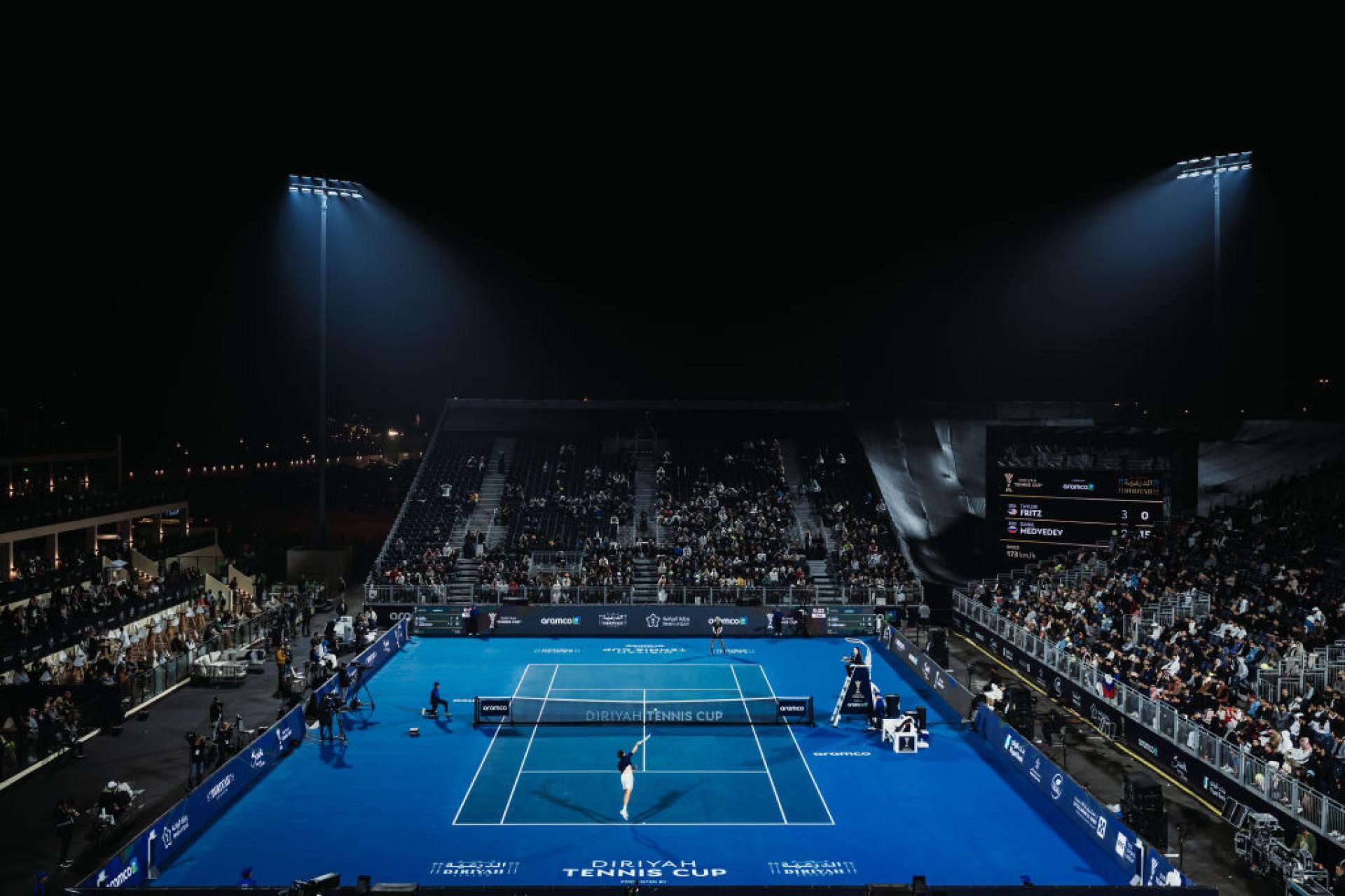 Tennis in Arabia