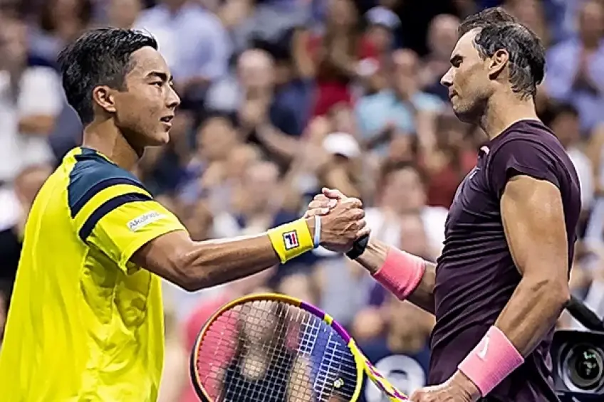 'Facing Rafael Nadal helped me today,' says Rinky Hijikata