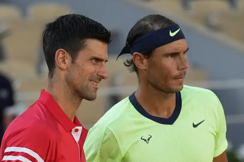 "Novak Djokovic is very open, unlike Rafael Nadal" said young star