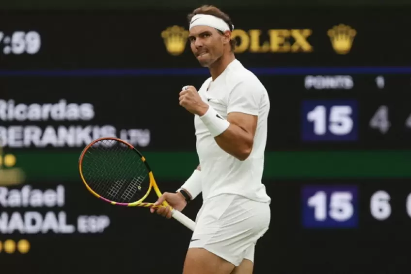 'Rafael Nadal has done that for 20 years, nothing to do with luck,' says his rival