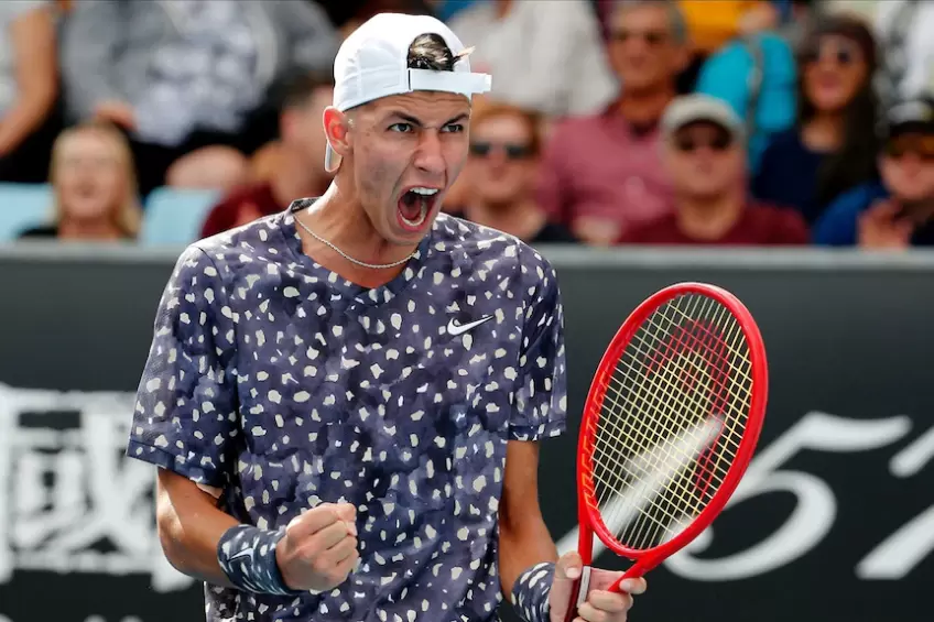'Rusty' Alexei Popyrin reflects on winning his first match in 2022