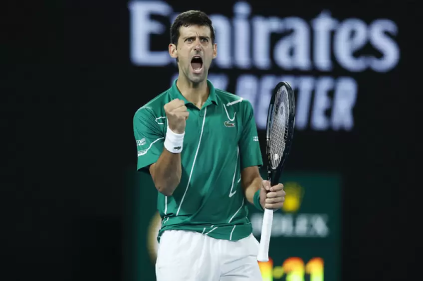 2020 in Review: Novak Djokovic ousts Yoshihito Nishioka to remain on title course