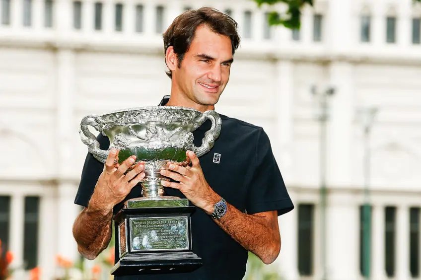 A rising star shares a brutal confession: "I'll never reach Roger Federer's level"