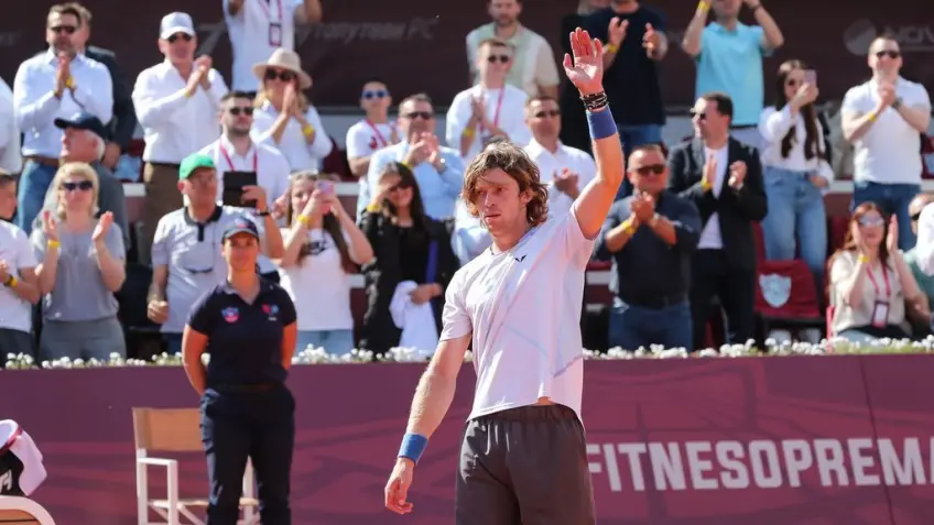 Andrey Rublev all class after surprise defeat to Dusan Lajovic in Banja Luka final 