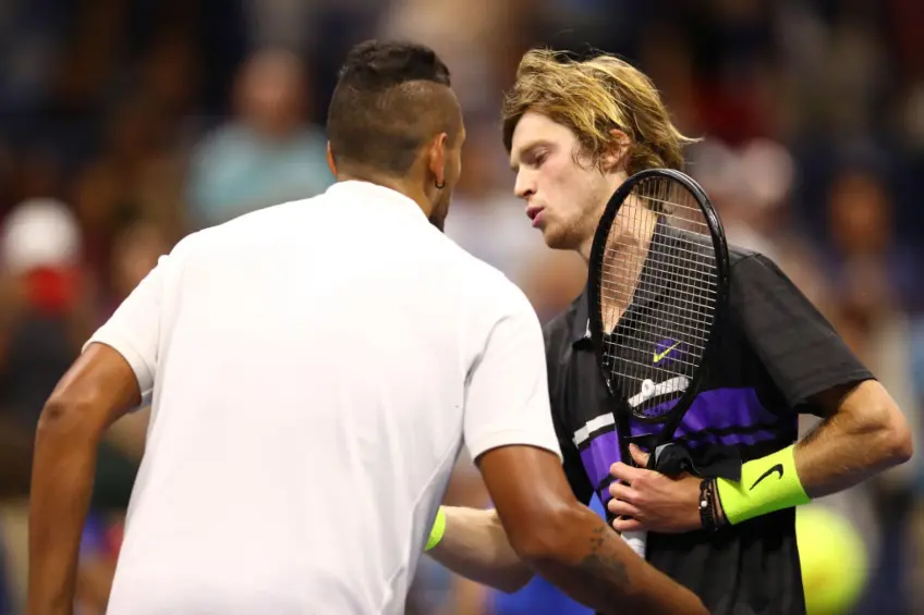 Andrey Rublev comments on Nick Kyrgios hilariously offering to be his mental coach 