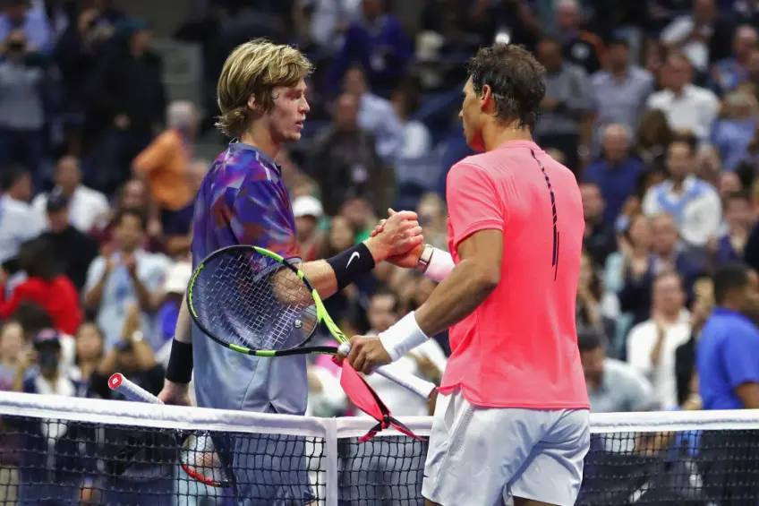Andrey Rublev cracks hilarious Rafael Nadal joke ahead of Spaniard's comeback