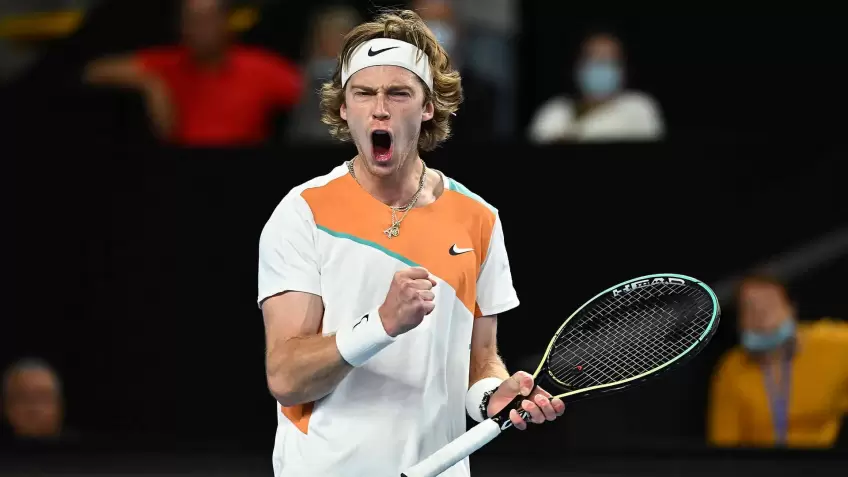 Andrey Rublev reacts to avoiding shock loss to qualifier in Belgrade opener