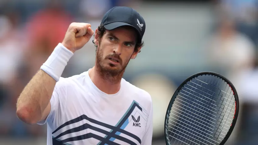 Andy Murray reacts to clinching comeback win over Ugo Humbert in Metz opener 