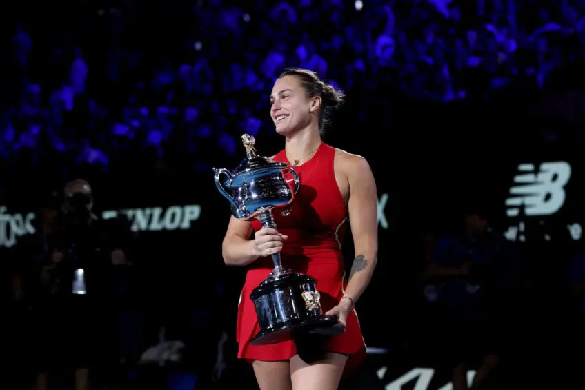 Aryna Sabalenka and the touching victory for her late father Sergey