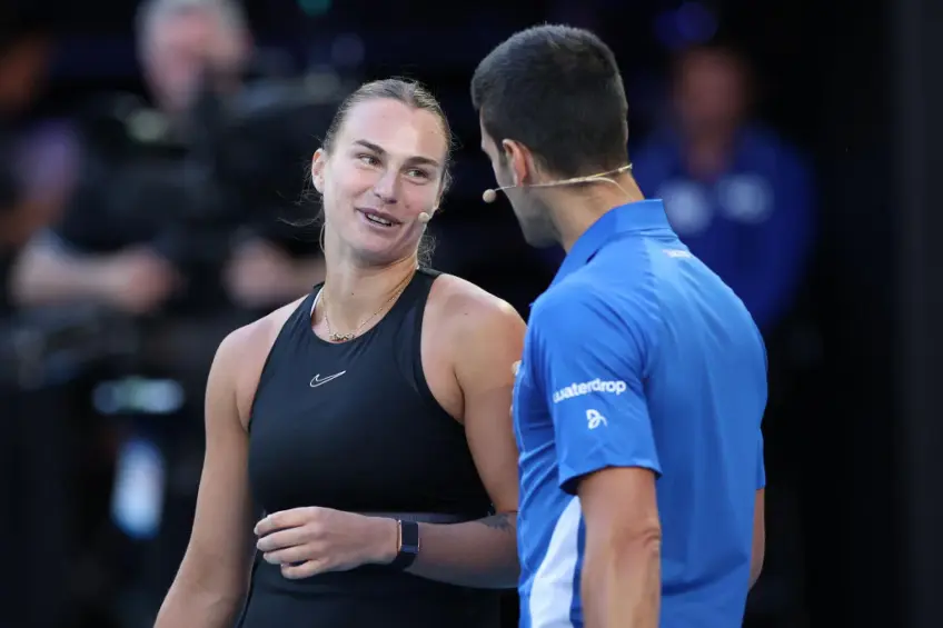 Aryna Sabalenka shares how Novak Djokovic could be secret recipe for future success
