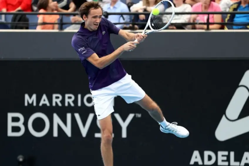 ATP Adelaide: Daniil Medvedev sails into quarter-final