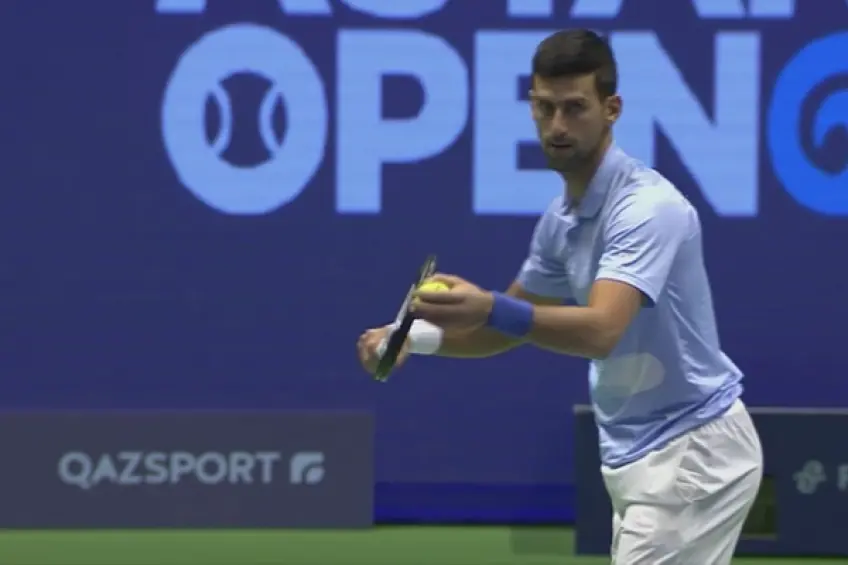 ATP Astana: Novak Djokovic extends his winning streak