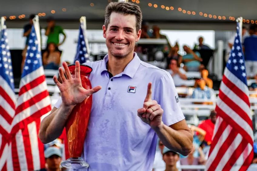 ATP Atlanta: John Isner wins sixth title over Brandon Nakashima to follow USA legends