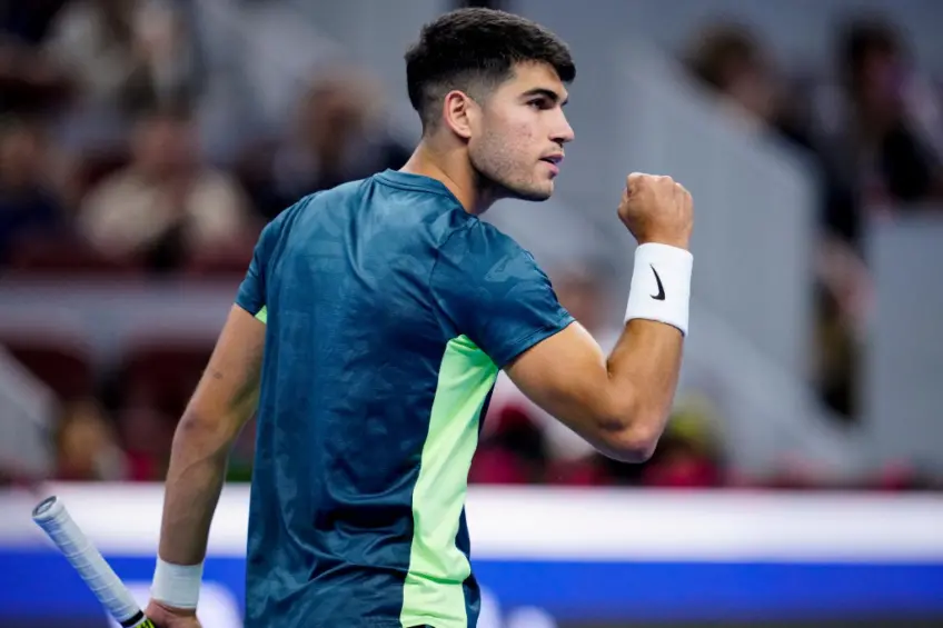 ATP Beijing: Carlos Alcaraz makes winning debut