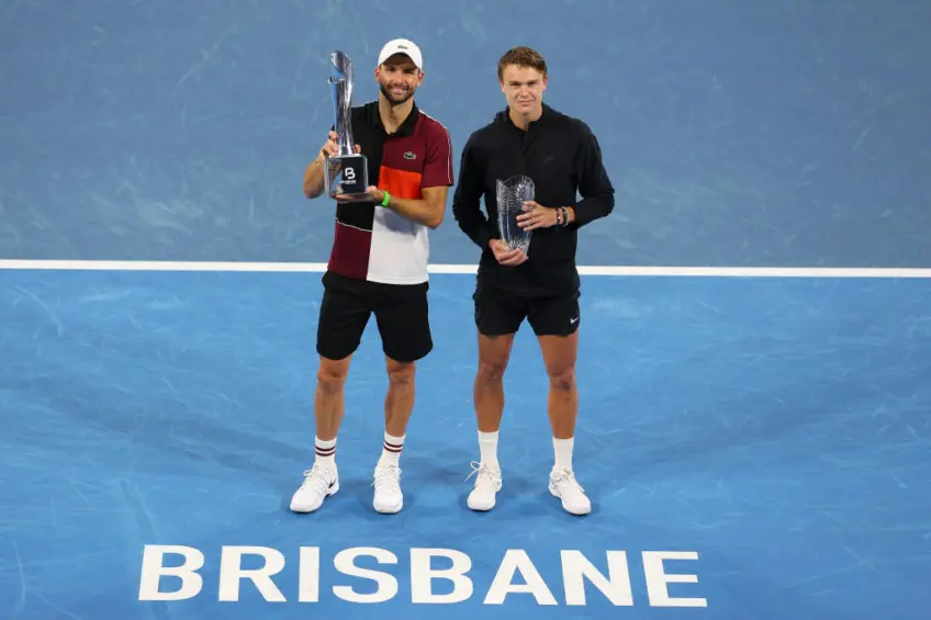 ATP Brisbane: Grigor Dimitrov downs Holger Rune, wins title
