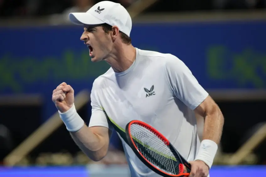 ATP Doha: Iron man Andy Murray saves five MP's versus Jiri Lehecka