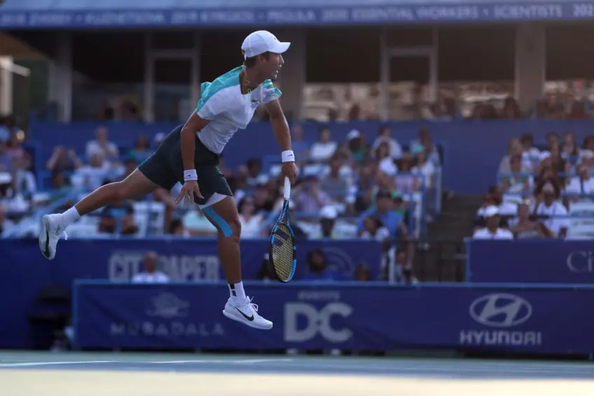 ATP Hong Kong: Juncheng Shang tops Frances Tiafoe. Andrey Rublev advances