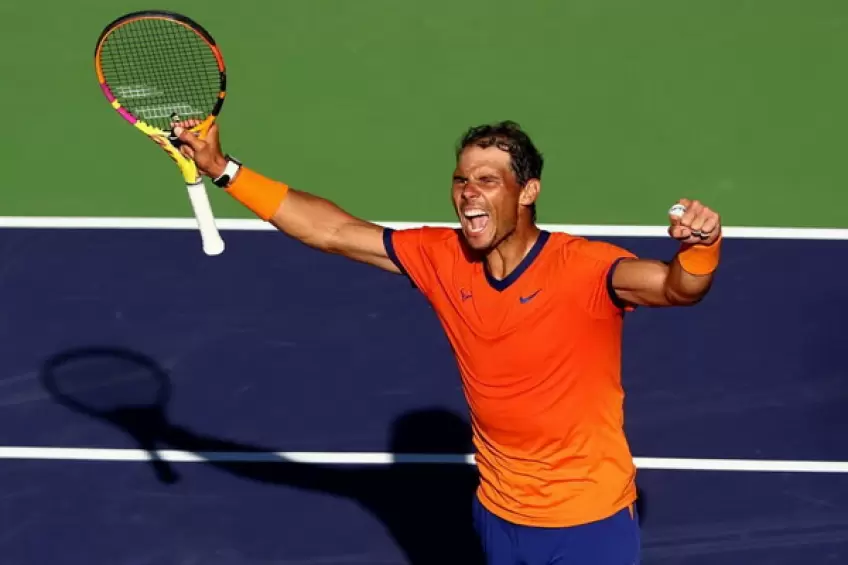 ATP Indian Wells: Rafael Nadal beats Daniel Evans and writes history