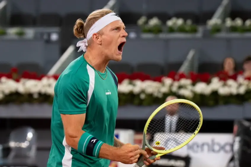 ATP Madrid: Holger Rune loses midnight thriller to Alejandro Davidovich Fokina