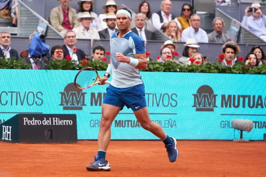 ATP Madrid: Rafael Nadal makes winning return