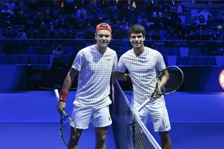 ATP Next Gen Finals: Carlos Alcaraz and Brandon Nakashima make winning start