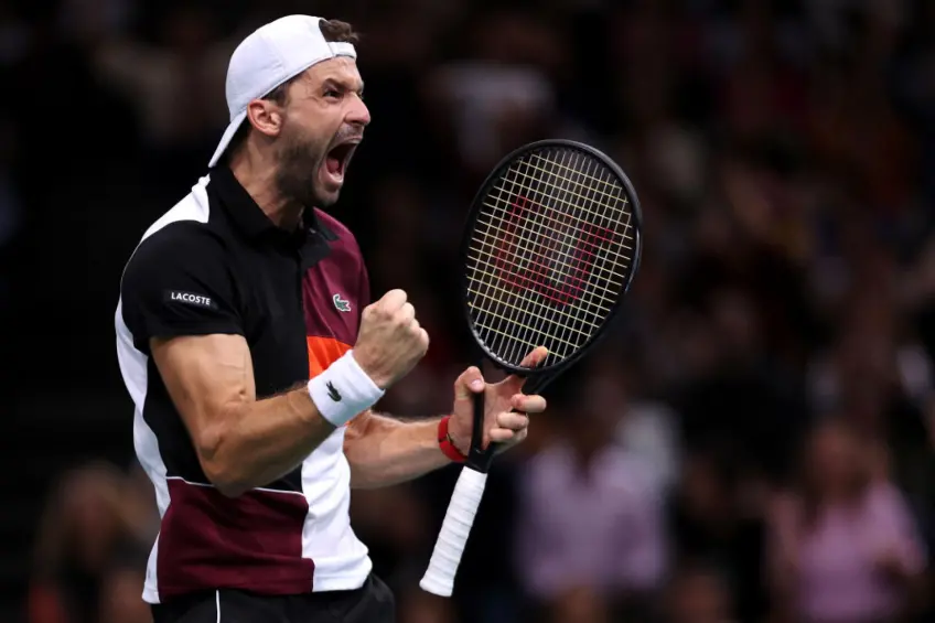 ATP Paris: Grigor Dimitrov edges Stefanos Tsitsipas. Is this his year?