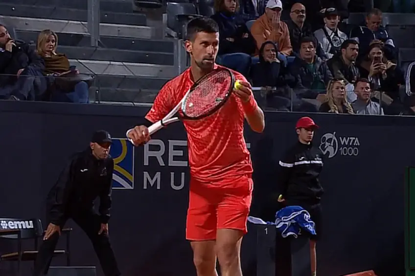 ATP Rome: Novak Djokovic overcomes slow start and kicks off title defense