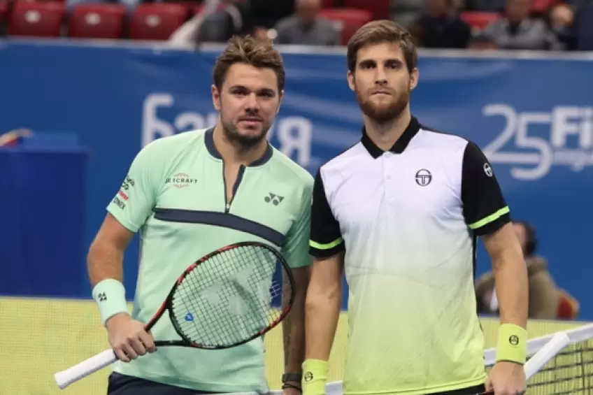 ATP Sofia: Stan Wawrinka tops Klizan. Wins for Muller, Baghdatis and Copil