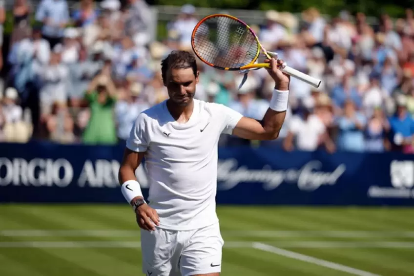 ATP Wimbledon: Rafael Nadal makes shaky start against Francisco Cerundolo