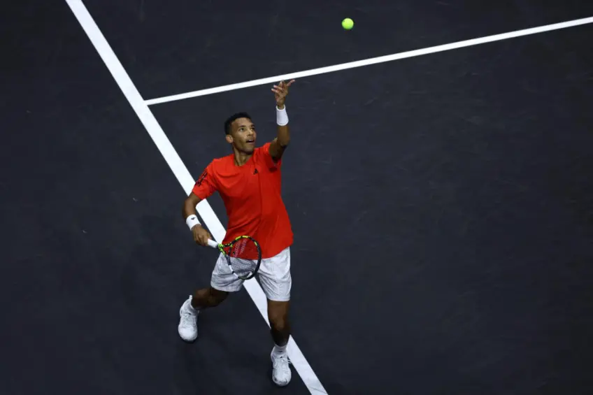 Auger-Aliassime shares his vision of the future: "I haven't missed a train"