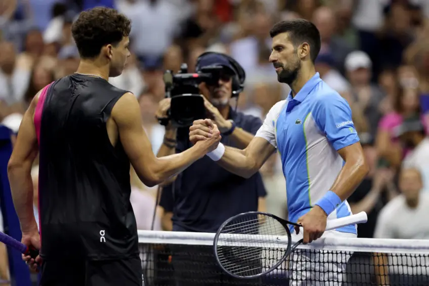 Australian Open: Ben Shelton avoids Novak Djokovic and hang-up drama