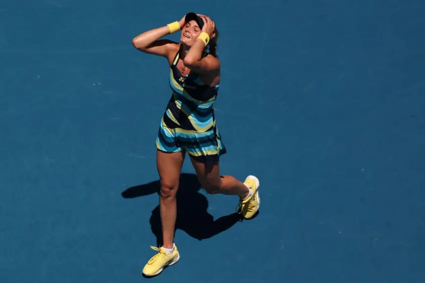 Australian Open: Dayana Yastremska, 'new Emma Raducanu', close to making history
