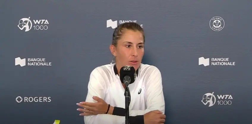 Belinda Bencic sounds off on anti-doping procedure in Montreal