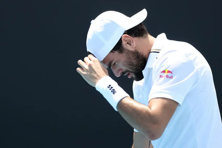 Berrettini out from the Australian Open: it's time to ask himself some questions