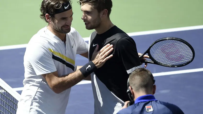 Borna Coric reveals how he approached matches against Roger Federer