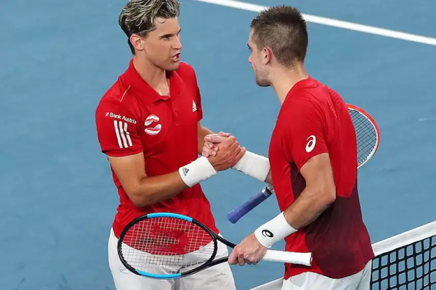 Borna Coric sends classy message to Dominic Thiem after DC win: Great champion