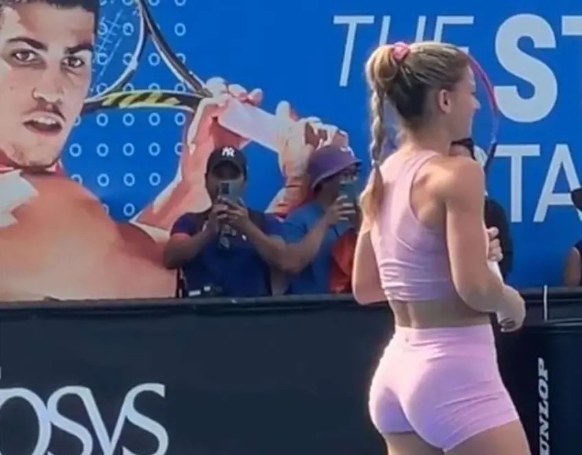 Camila Giorgi is a real dream with the new Montreal outfit!