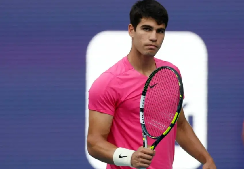 Carlos Alcaraz is no longer the youngest tennis player in the top 100