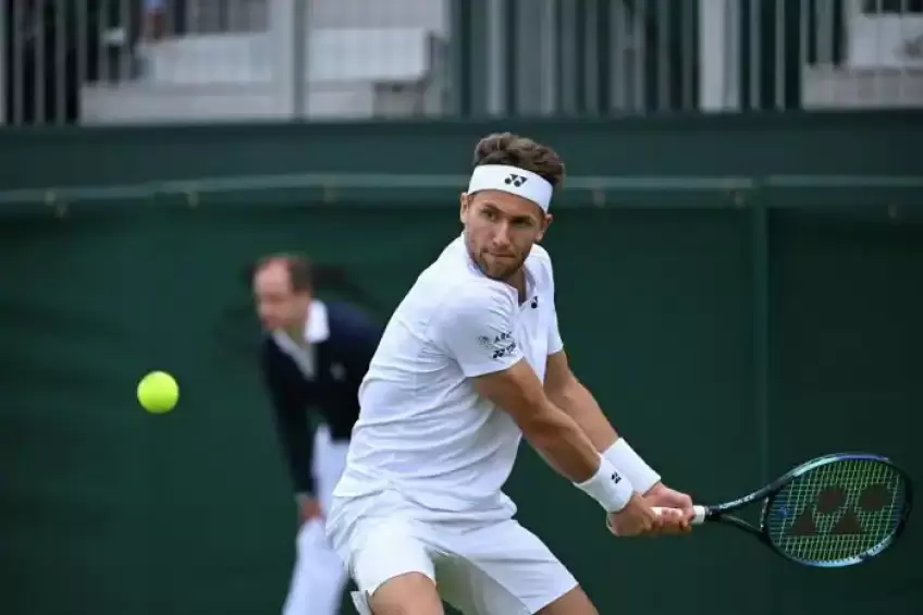 Casper Ruud comments on clinching his first Wimbledon win in third attempt 