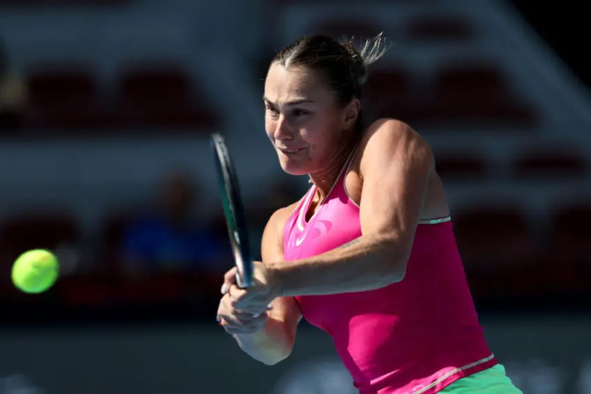 China Open: Aryna Sabalenka totters past Jasmine Paolini into last-eight in Beijing