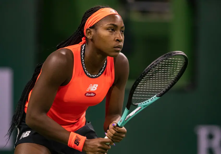 Coco Gauff doesn't argue: "Noise doesn't distract me on the court"