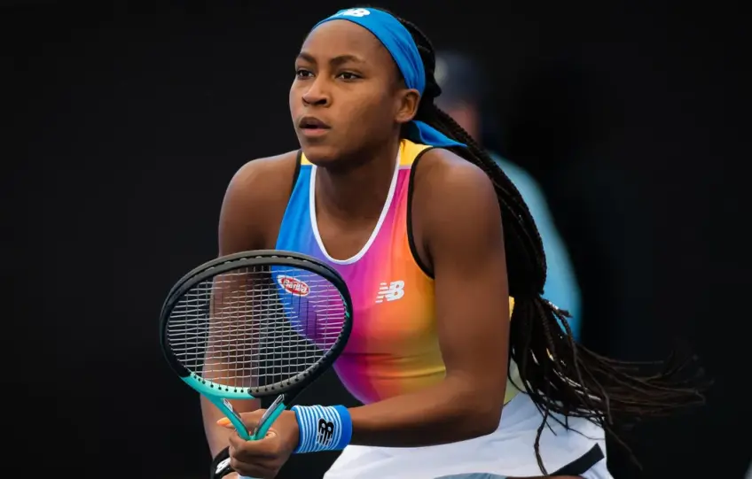 Coco Gauff leaves Serena Williams to join LeBron James and Michael Jordan