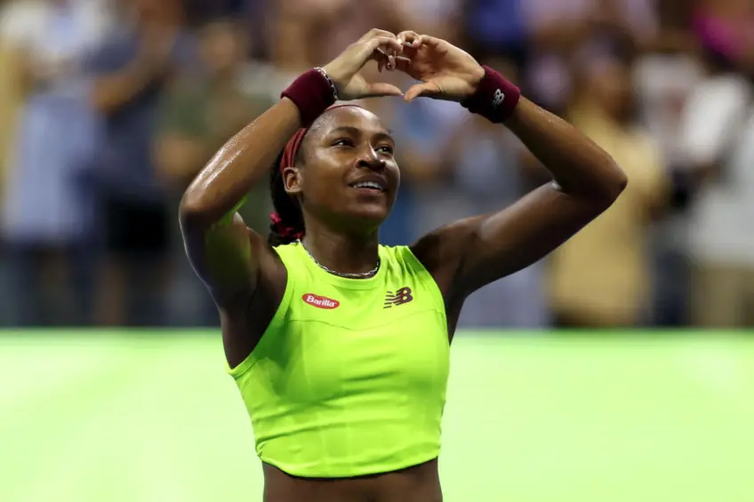 Coco Gauff reacts to Leylah Fernandez winning WTA title after very difficult period