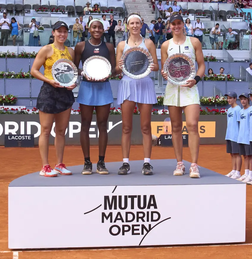 Cori Gauff, Jessica Pegula & Victoria Azarenka react over awkward Madrid situation