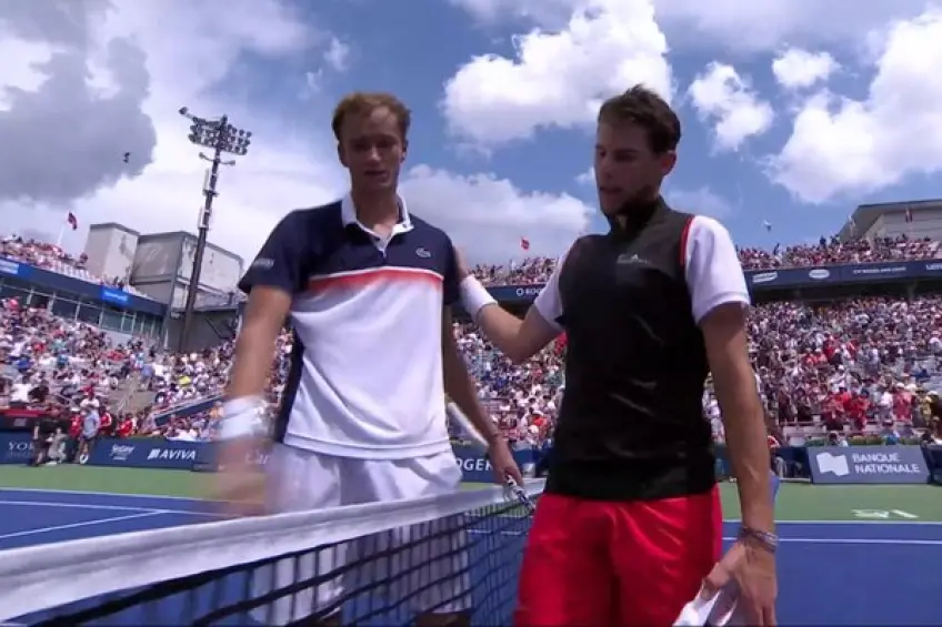 Daniil Medvedev dominates Dominic Thiem in Montreal